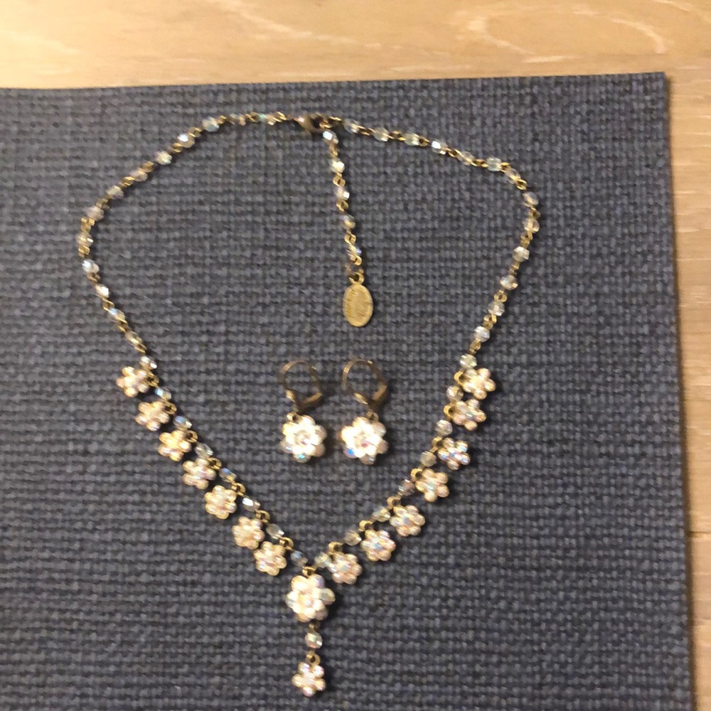 Michal Negrin necklace and earring set
